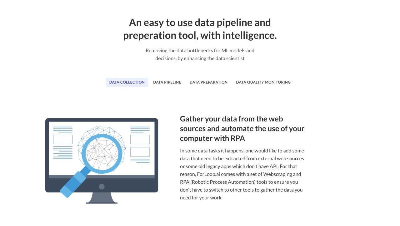 Explanation of their data collection feature